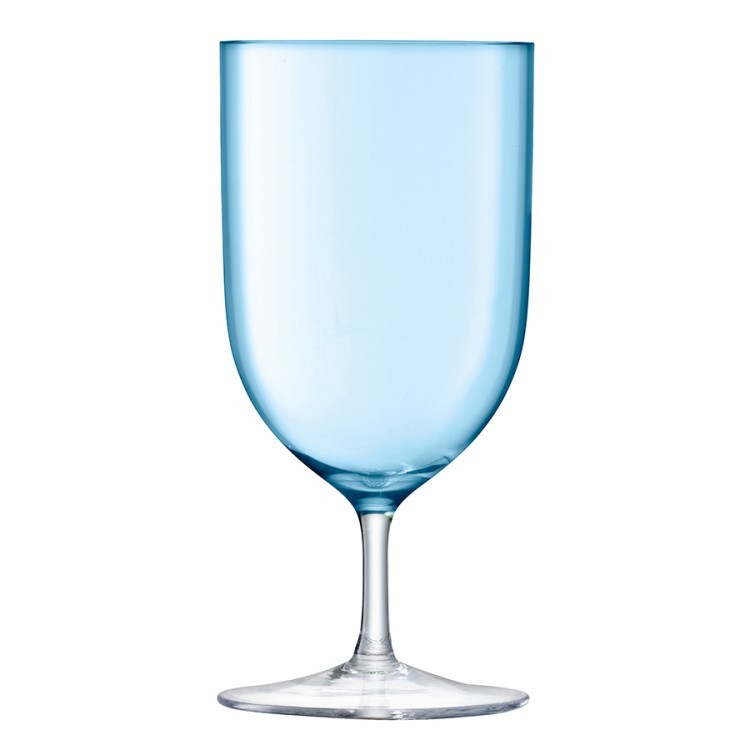 Набор из 2 бокалов для воды и вина hint 400 мл бирюзовый (61315)