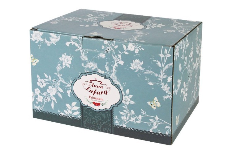 Набор из 2-х обеденных тарелок Йорк в подарочной упаковке - AL-NWP10875-302-PW Anna Lafarg Primavera