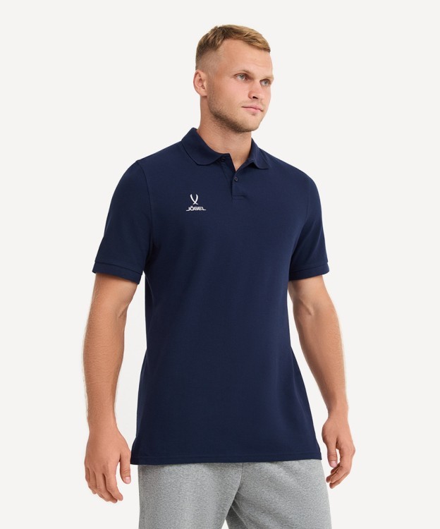 Поло ESSENTIAL Cotton Polo 23, темно-синий (2107840)
