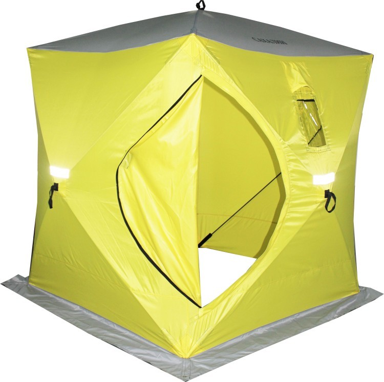 Палатка для зимней рыбалки куб Сахалин 4 (52634)