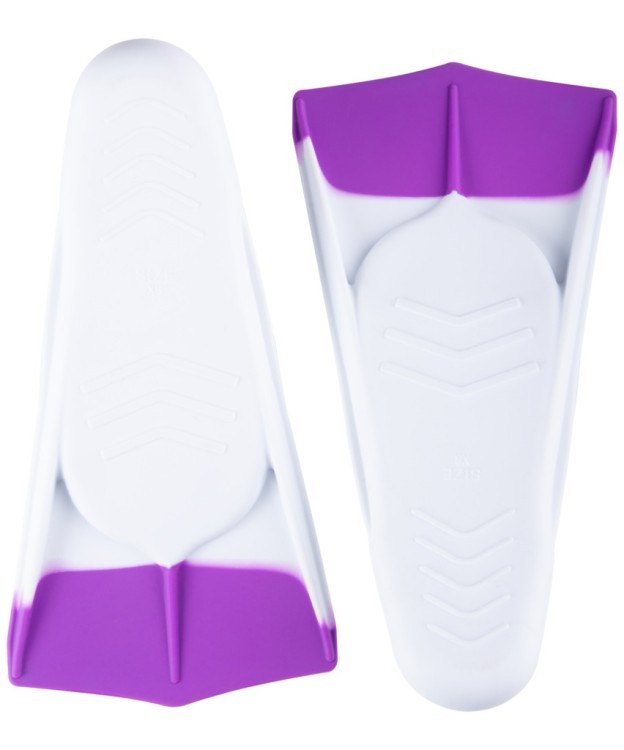 Ласты тренировочные Pooljet White/Purple, XXS (2107322)