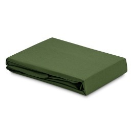 Простыня из перкаля травянисто-зеленого цвета цвета из коллекции stripes, 240х270см (80924)