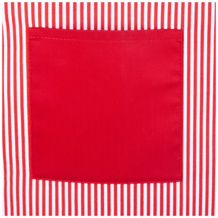 Фартук "самая любимая" ,красный+белый , 65% х\б+35%пэ,вышивка SANTALINO (850-605-14)
