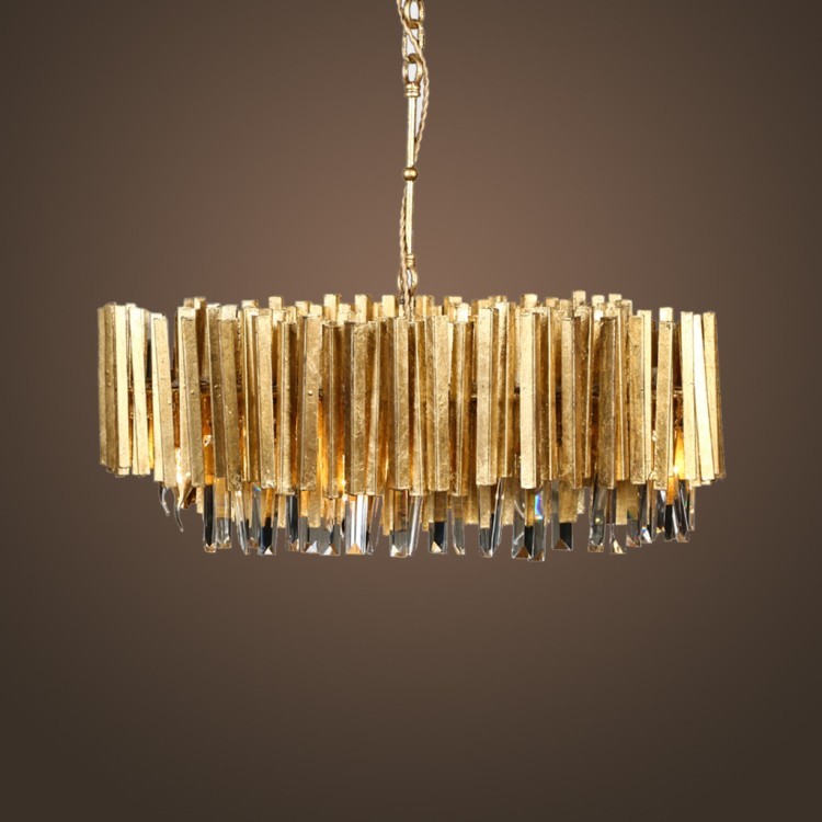 Люстра LI-S16-05-279, металл, gold, ROOMERS FURNITURE
