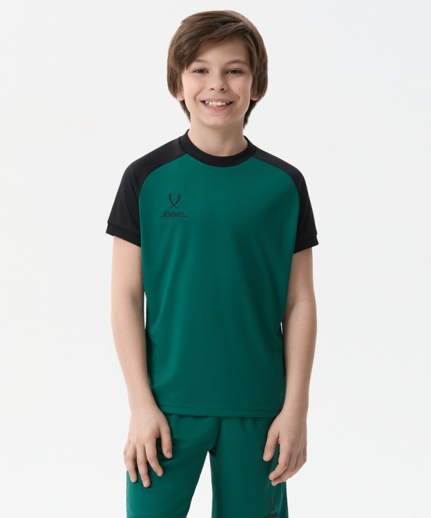 Футболка игровая JÖGEL CAMP Reglan Jersey, темно-зеленый, детский (2121013) Футболка игровая JÖGEL CAMP Reglan Jersey, темно-зеленый, детский (2121013)