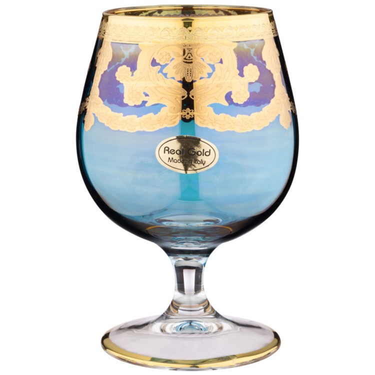 Набор бокалов для коньяка из 6 штук 530мл "veneziano golors" ART DECOR (326-073) Набор бокалов для коньяка из 6 штук 530мл "veneziano golors" ART DECOR (326-073)