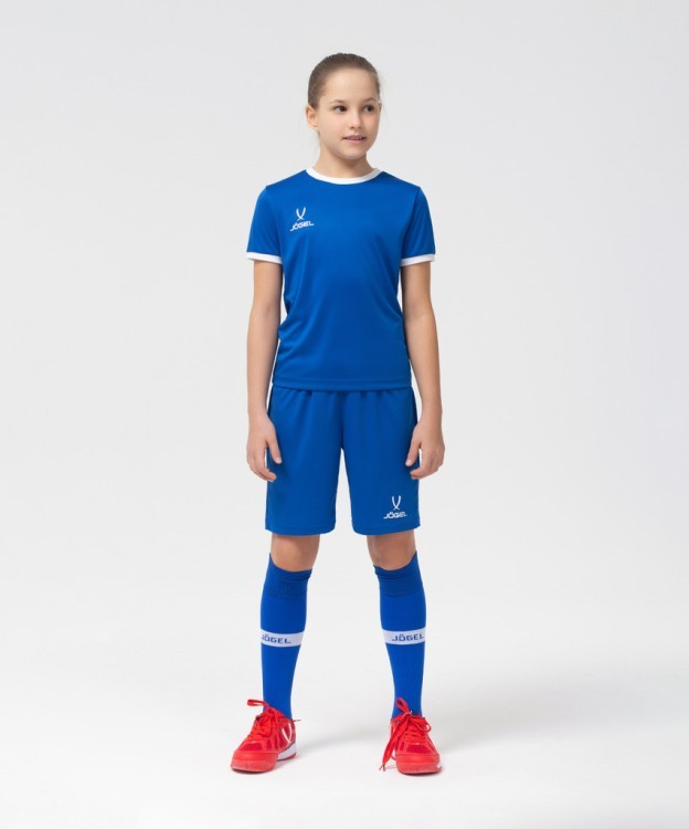 Футболка футбольная CAMP Origin, синий/белый, детский (702151)