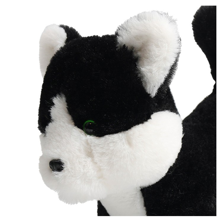 Мягкая игрушка Чёрно-белый котёнок, 27 см (K8711-PT)