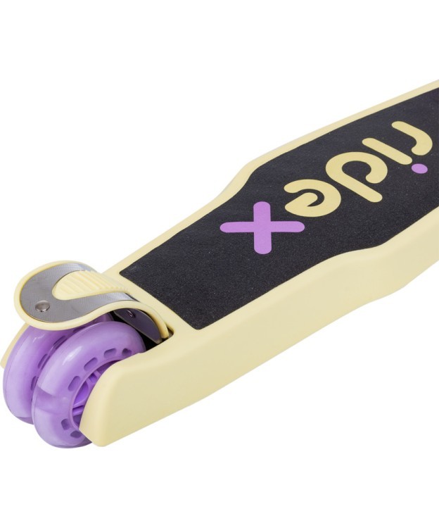Самокат 3-колесный Chip, 120/80 мм, фиолетовый/желтый (861115) Самокат 3-колесный Chip, 120/80 мм, фиолетовый/желтый (861115)