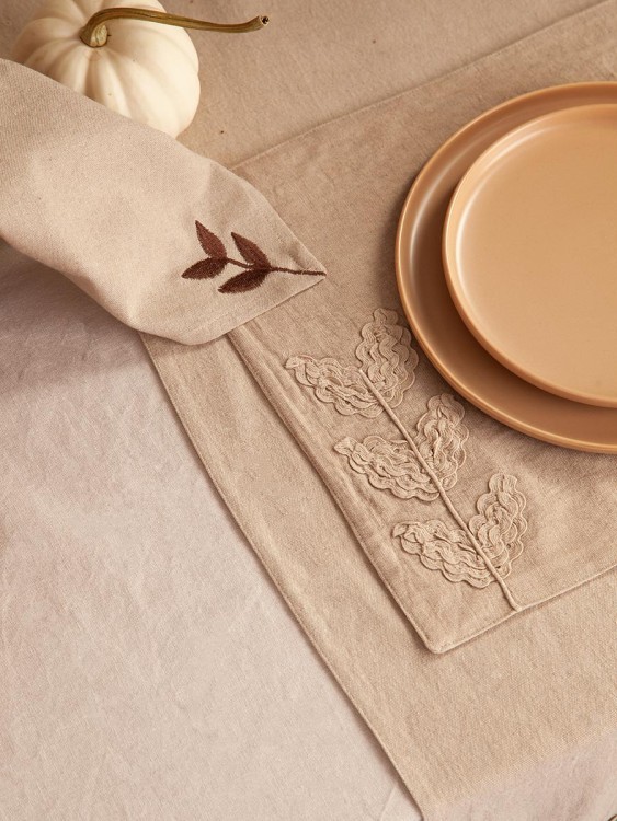 Салфетка сервировочная desert leaf из коллекции essential, 45х45 см (79779)