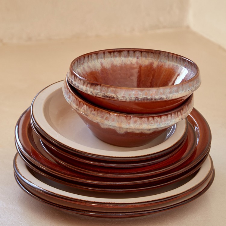 Тарелка JSP152-CRM(JSP152-00519T), 15.1, керамика, Cream-caramel, CASAFINA BY COSTA NOVA