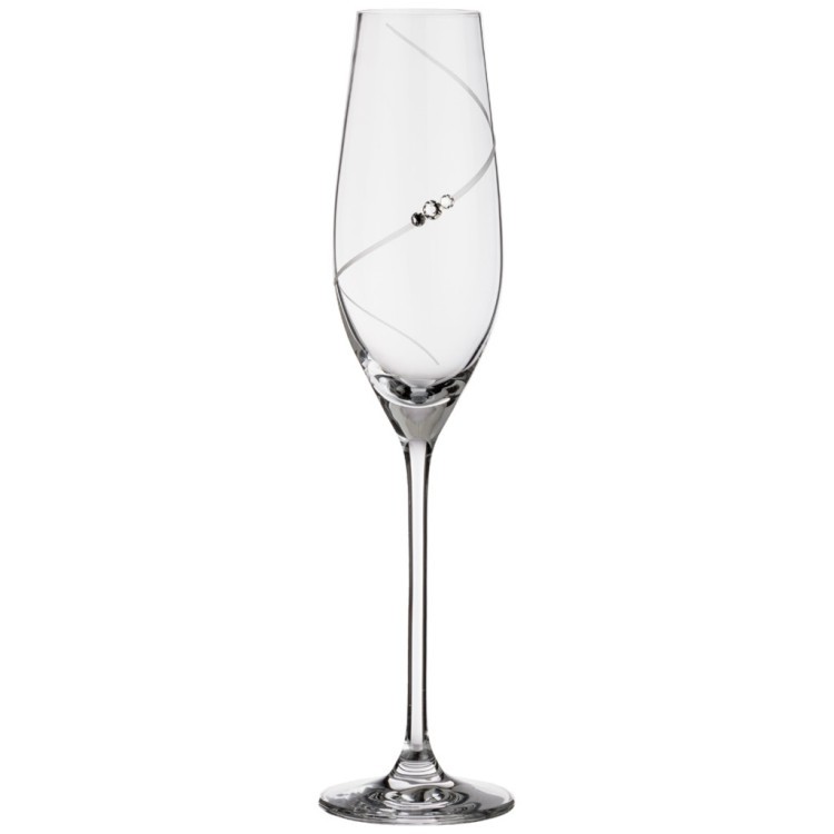 Набор бокалов для шампанского из 6 штук "силуэт" 220 мл Diamant (681-106)