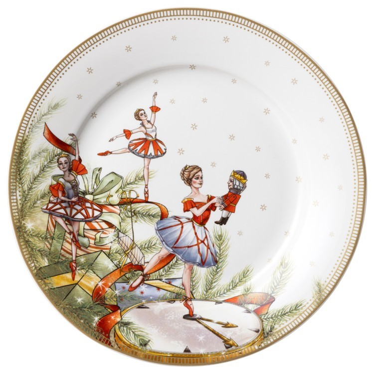 Тарелка закусочная lefard "щелкунчик" 20,5см, разноцветный (85-1863-11) 