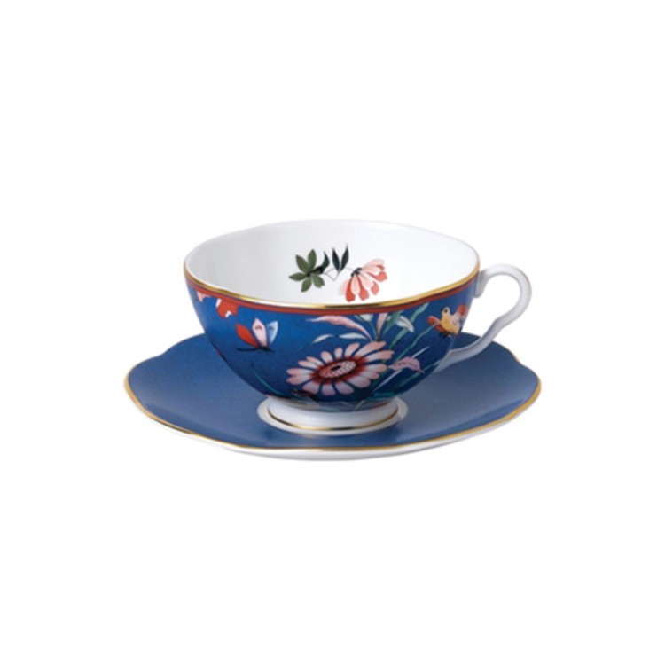 Чайная пара 40032091, костяной фарфор, mixed, WEDGWOOD