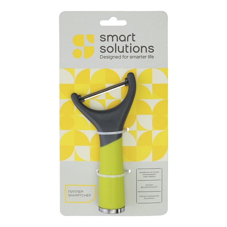 Пиллер smartchef, 15 см, зеленый (76650)