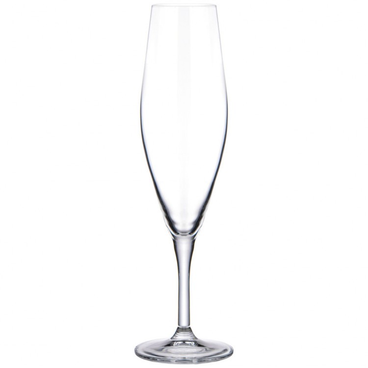 Набор бокалов для шампанского "gavia" из 6шт 220мл Crystal Bohemia (669-382)