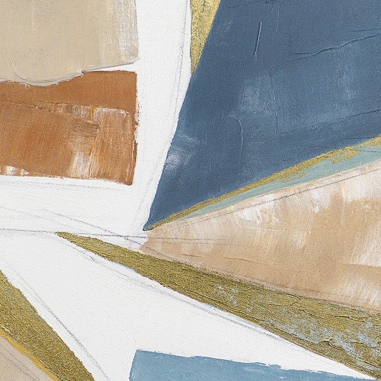 Панно декоративное с ручной росписью by feel, 100х100 см, цветное (76482)