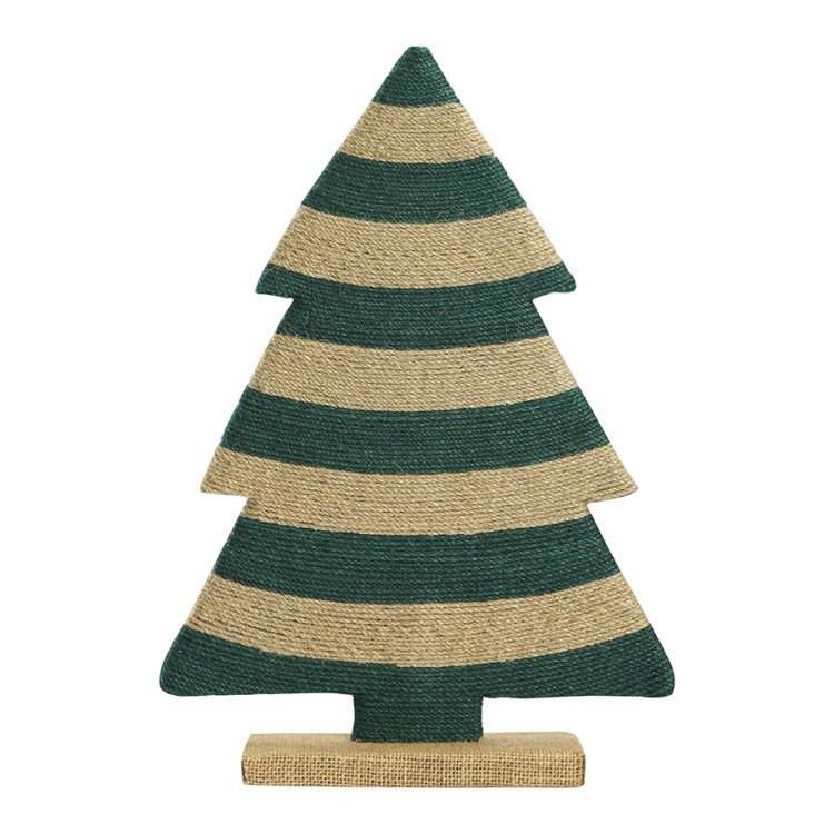 Декор новогодний trendy stripes из джута и гофрированного картона из коллекции new year essential, 39 см (76823) Декор новогодний trendy stripes из джута и гофрированного картона из коллекции new year essential, 39 см (76823)