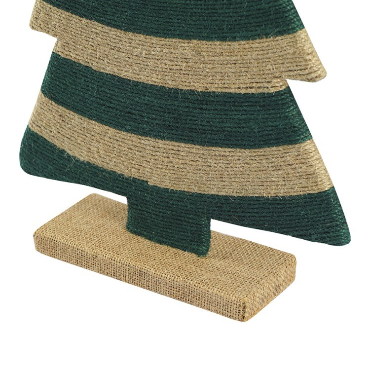 Декор новогодний trendy stripes из джута и гофрированного картона из коллекции new year essential, 39 см (76823) Декор новогодний trendy stripes из джута и гофрированного картона из коллекции new year essential, 39 см (76823)
