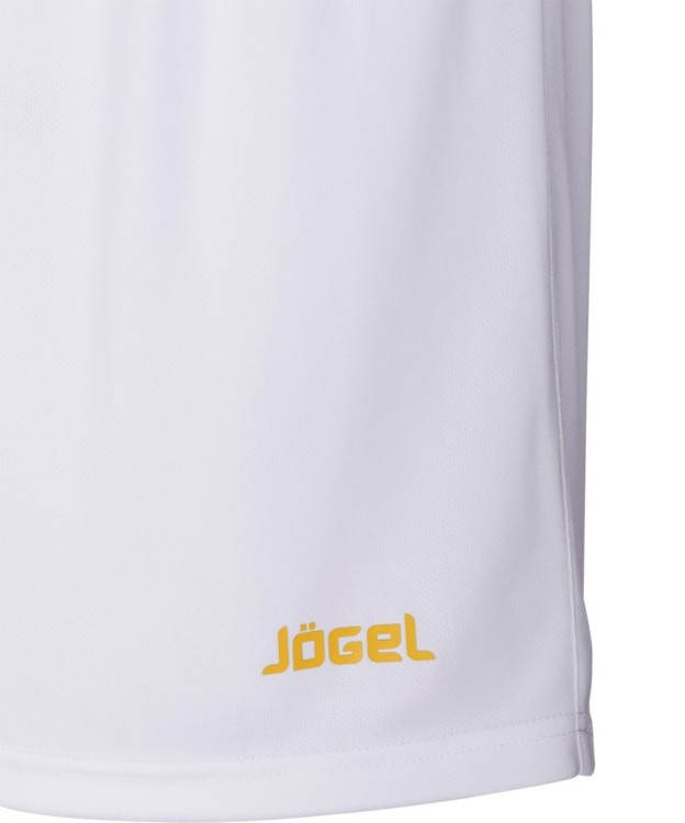 Шорты баскетбольные JBS-1120-014, белый/желтый, детский (488077) Шорты баскетбольные JBS-1120-014, белый/желтый, детский (488077)