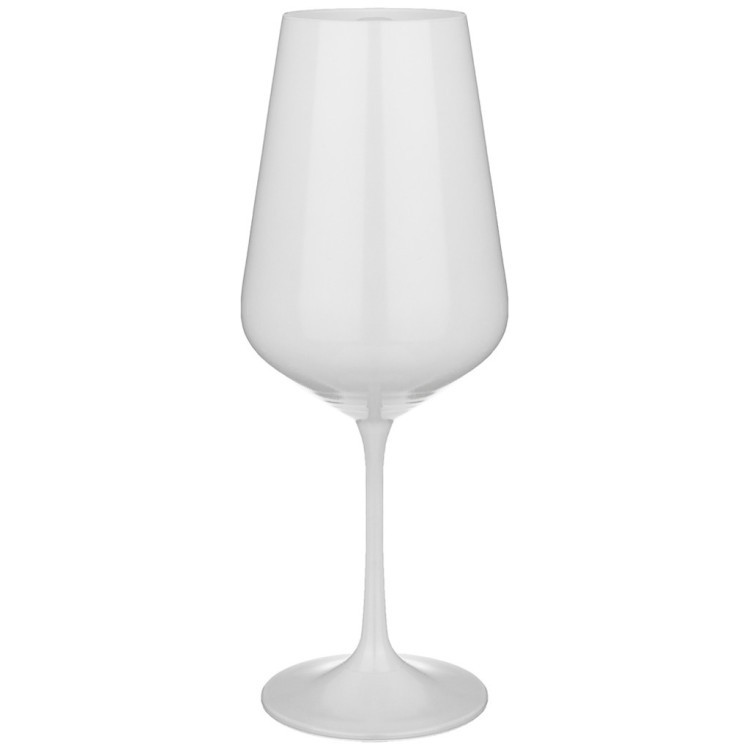 Набор бокалов из 2 штук "total  white" 450 мл высота 24 см Bohemia glass (674-750)