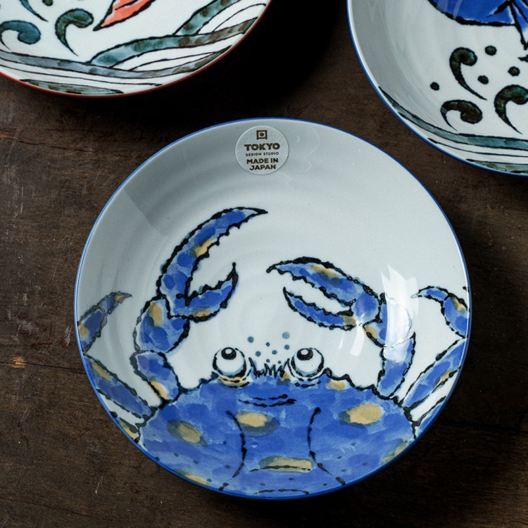 Чаша 17789, 21,7 см, фарфор, blue, TOKYO DESIGN