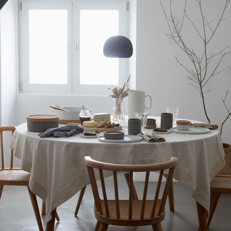 Тарелка RNP292-BRN(RNP292-838), 29,9 см, керамика, OAK, Costa Nova