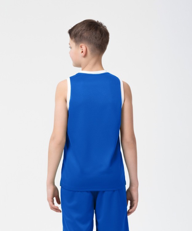 Майка баскетбольная JOGEL CAMP Basic, синий, детский (1619452)