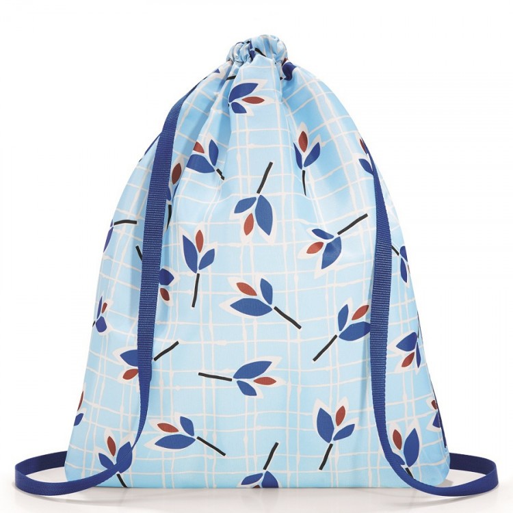 Рюкзак складной mini maxi sacpack leaves blue (62529) Рюкзак складной mini maxi sacpack leaves blue (62529)