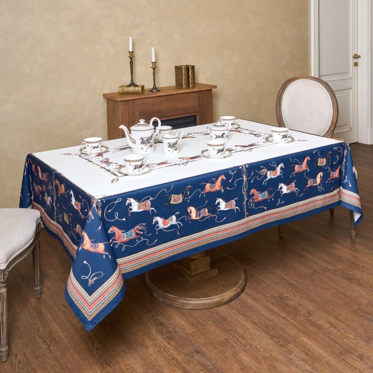 Скатерть "passage" 140х180см ,белый, 100% хлопок с пропиткой,твил Lefard (850-759-2)