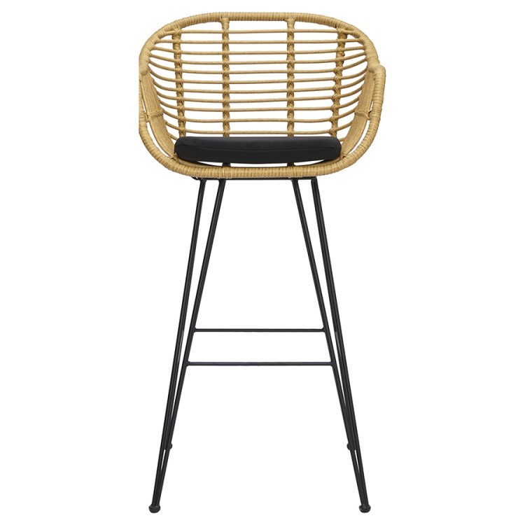 Стул барный vetle bent, ротанг (75830)
