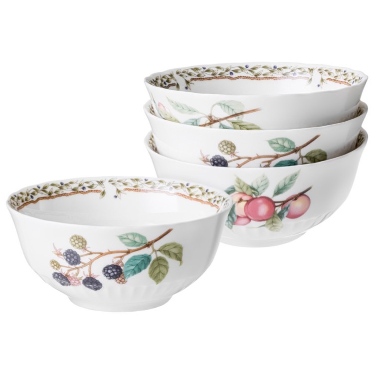 Набор салатников lefard "fruit garden" 12 см 4 шт. 260 мл Lefard (590-655)