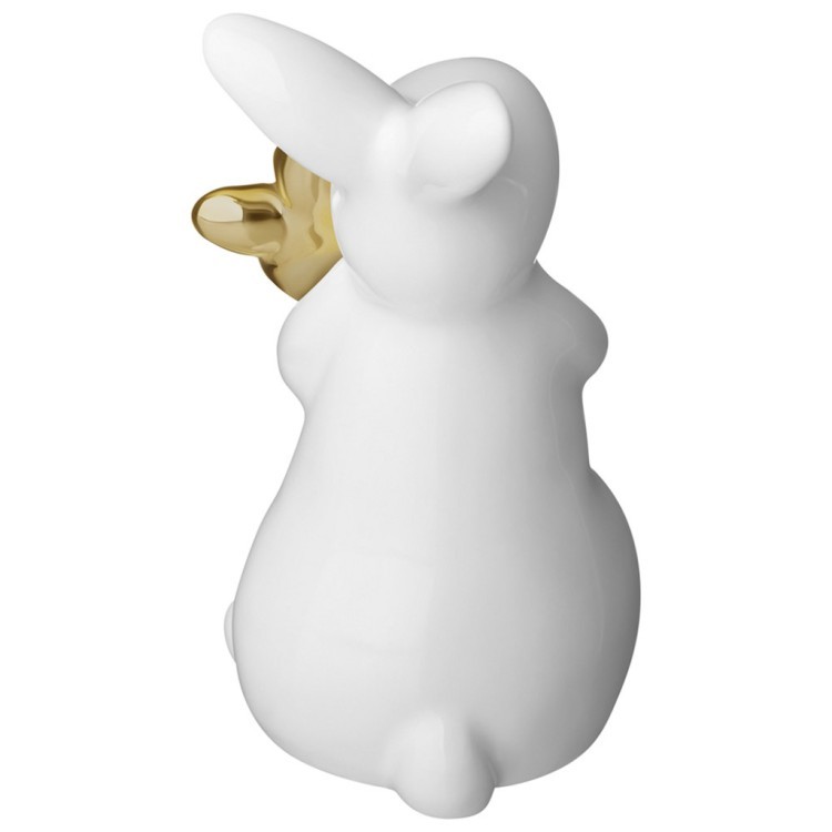 Фигурка кролик с морковкой 6.3*6.3*12.1 см Lefard (146-2269)