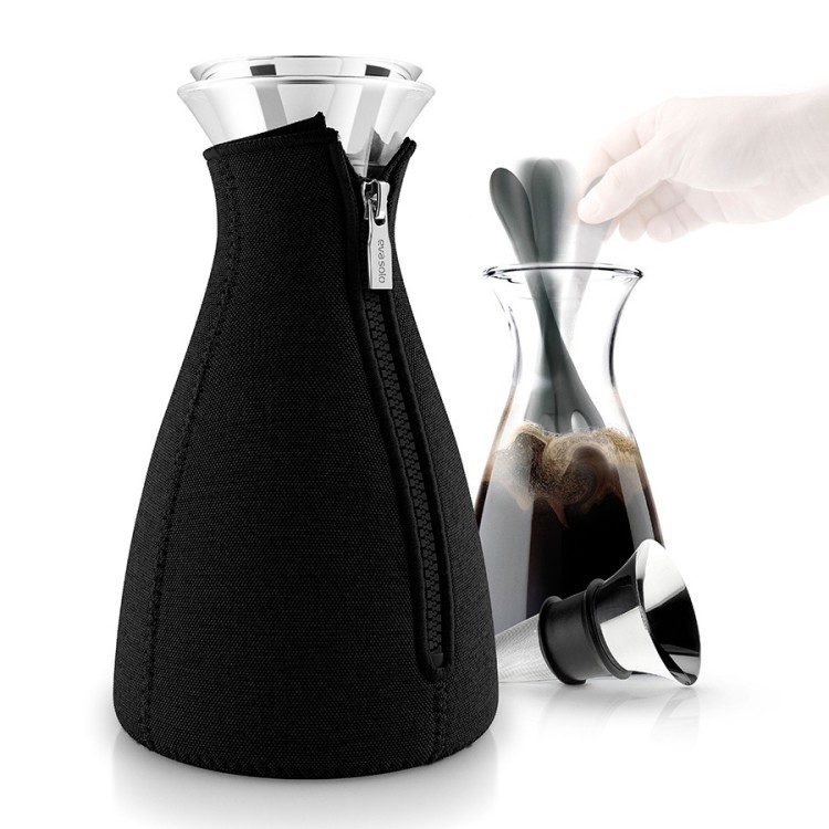 Кофейник cafe solo в неопреновом текстурном чехле, 1 л, черный (55010) Кофейник cafe solo в неопреновом текстурном чехле, 1 л, черный (55010)