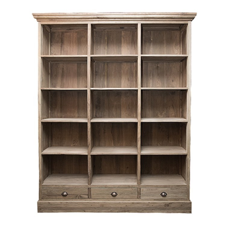 Шкаф Санто BCS3S-TIG, массив тикового дерева, Rustic 3/Indoor grey, ROOMERS FURNITURE Шкаф Санто BCS3S-TIG, массив тикового дерева, Rustic 3/Indoor grey, ROOMERS FURNITURE