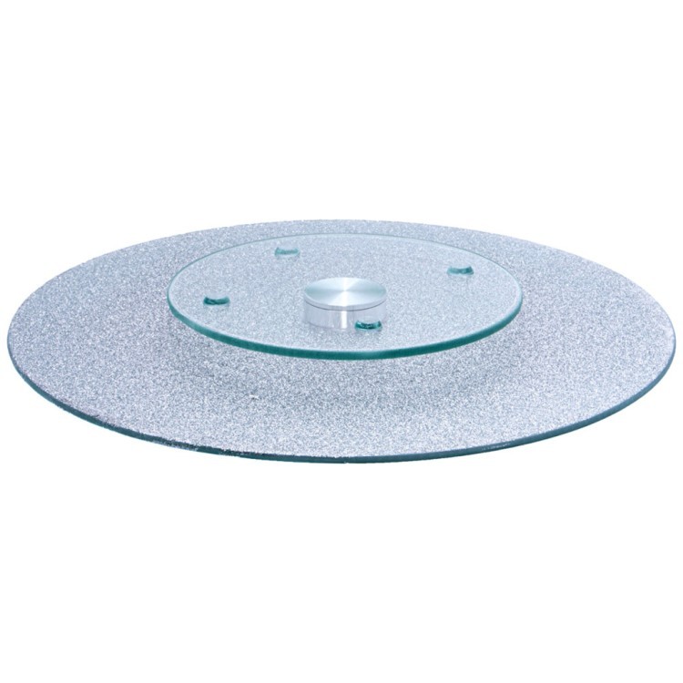 Тортовница вращающаяся "silver mirror" 30 см Agness (357-251-1)