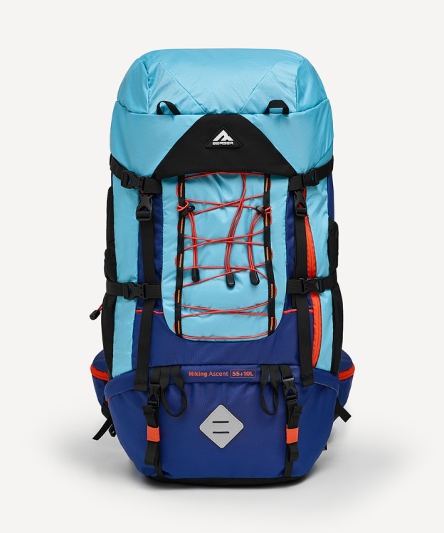 Рюкзак Hiking Ascent, голубой/синий, 55+10 л (2115606) Рюкзак Hiking Ascent, голубой/синий, 55+10 л (2115606)