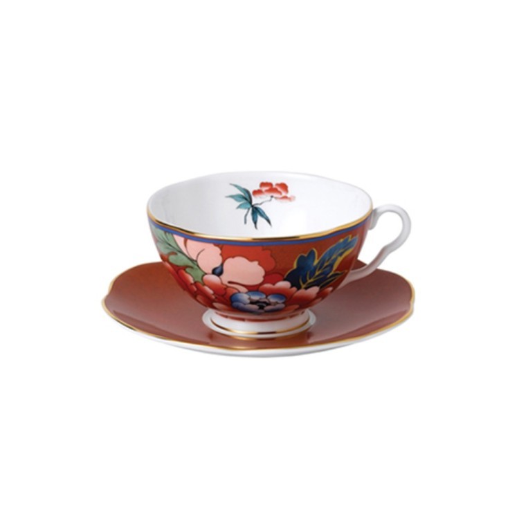 Чайная пара 40032094, костяной фарфор, mixed, WEDGWOOD