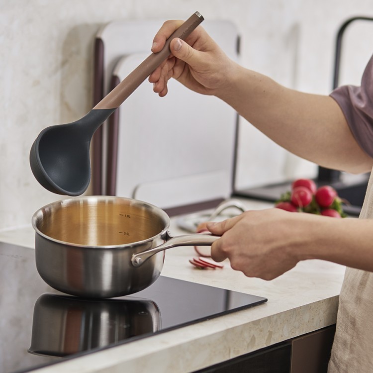 Половник smartchef, 31 см, капучино-графит (76653)