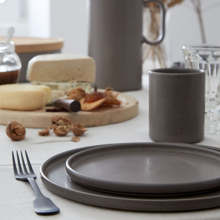 Тарелка RNP291-BRN(RNP291-838), 29,1 см, керамика, OAK, Costa Nova