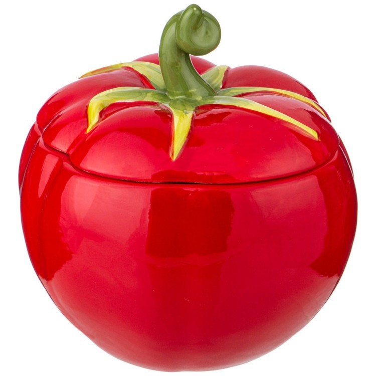 Емкость для сыпучих продуктов "tomatto" 17.5*17 см. высота=16.5 см.1600 мл Lefard (782-218)