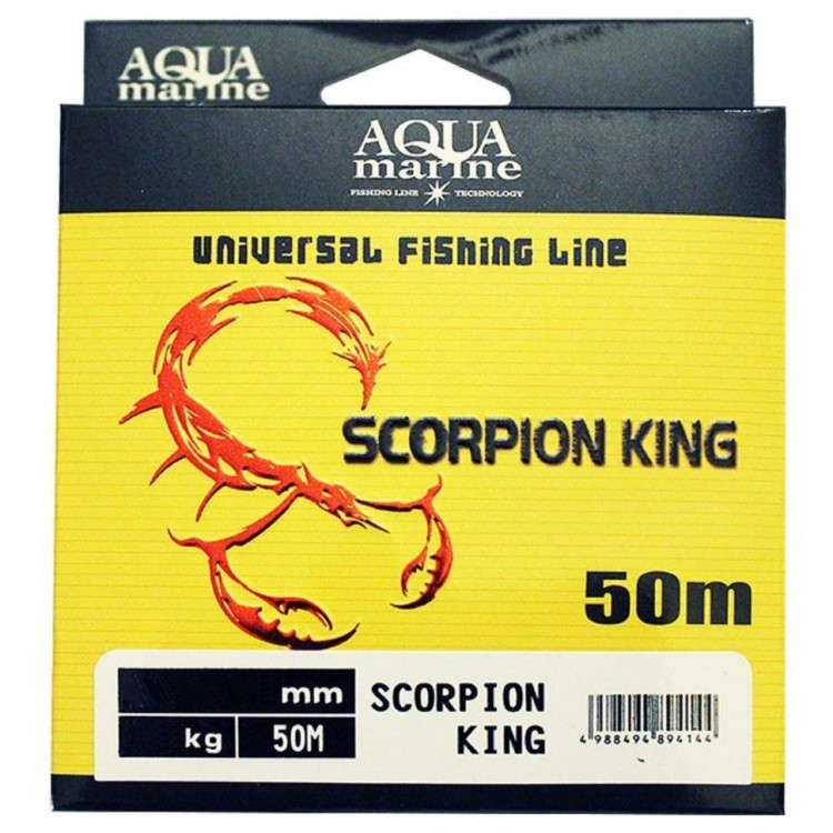 Леска YGK Scorpion King 2.5 / 0,261мм 50м (5,84 кг) прозрачная 1892676 (76053)