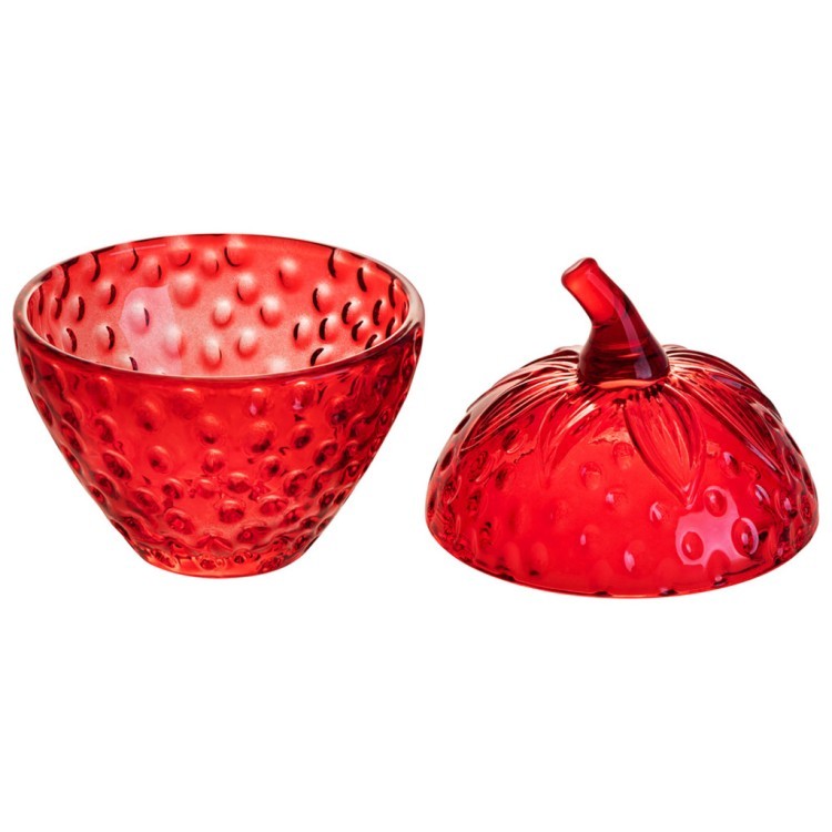 Емкость для хранения "strawberry" 9,5*9,5*13,5 см/200 мл Lefard (355-448)