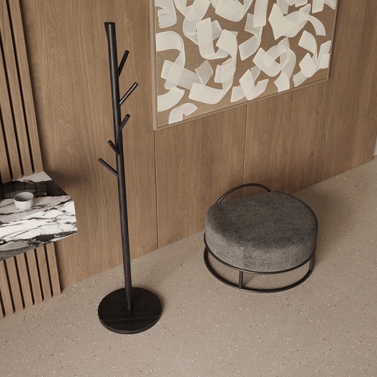 Вешалка напольная forsty, 173 см, черная (74890)