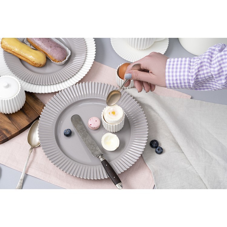 Набор из двух тарелок темно-серого цвета из коллекции edge, 26 см (75180)