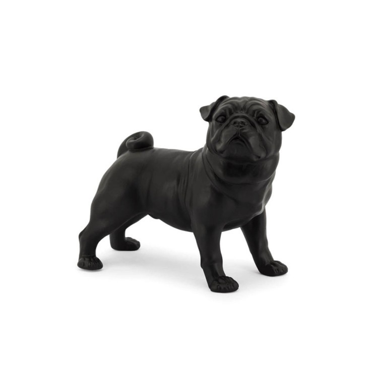 Декор собака 600181-BT0, керамика, Black matt, ROOMERS FURNITURE