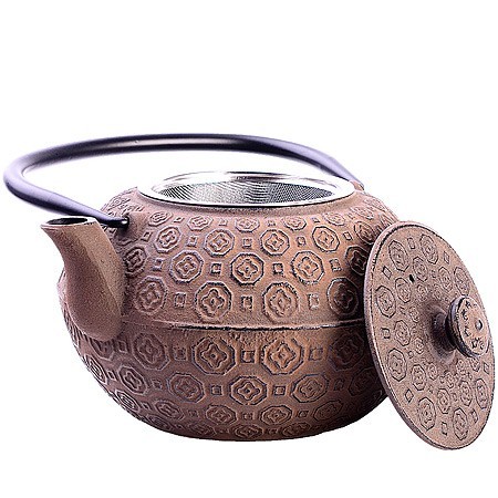 Чайник заварочный с крышкой с фильтром 1,18л 3пр чугун Mayer&Boch (40529)