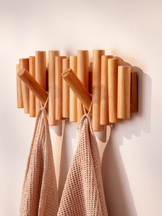 Полотенце для рук из умягченной вафли кремового цвета из коллекции essential, 50x90 см (79188)