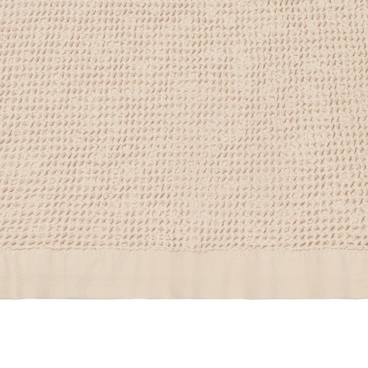 Полотенце для рук из умягченной вафли кремового цвета из коллекции essential, 50x90 см (79188)