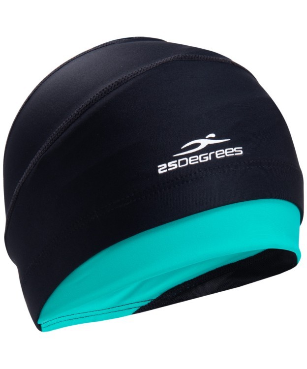 Шапочка для плавания Duplo Black/Aquamarine, полиамид (1436487) Шапочка для плавания Duplo Black/Aquamarine, полиамид (1436487)